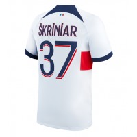 Paris Saint-Germain Milan Skriniar #37 Replica Away Shirt 2023-24 Short Sleeve